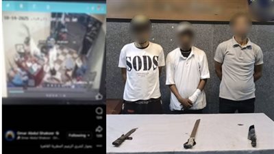 خلافات مالية تدفع 3 أشخاص بالتعدي على مسن وآخر داخل محل بالمطرية 