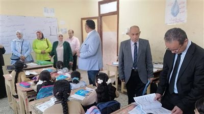 فاقوس التعليمية تستقبل لجنة من الوزارة برئاسة وليد الفخراني