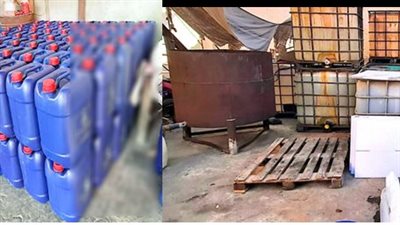 ضبط 231 طن أسمدة زراعية وخردة مجهولة المصدر داخل مصنعين بالقليوبية