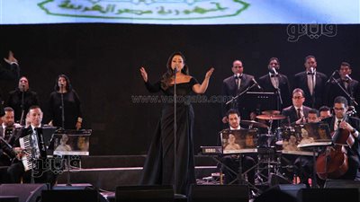 ريهام عبد الحكيم تتألق بأغنيات ميادة الحناوى ووردة الجزائرية بمهرجان الموسيقى العربية (صور)