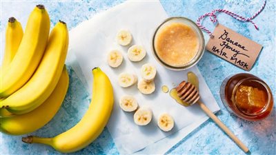 ماسك الموز والعسل، لمقاومة التجاعيد وشد البشرة طبيعيا