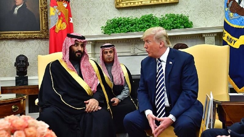 ترامب وولي العهد