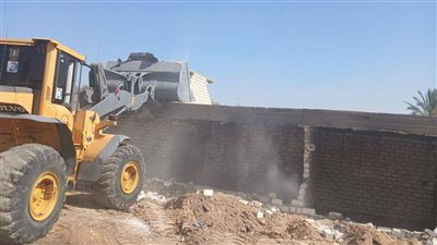 حملات مكبرة لإزالة التعديات وأعمال البناء المخالف بالإسكندرية