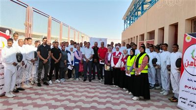  لدعم الطالبات نفسيا، الهلال الأحمر يطلق حملة Red Week بجامعة الوادي الجديد