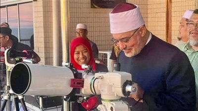 مفتي الجمهورية يشارك في مراسم رؤية هلال جمادى الأولى بماليزيا