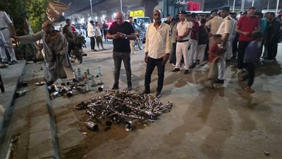 في حملة مكبرة، رفع أكثر من 3200 حالة إشغال مخالفة بطريق المريوطية فيصل