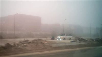 بسبب شبورة تعيق الرؤية، غلق بوابات الطريق الصحراوي فى الاسكندرية 