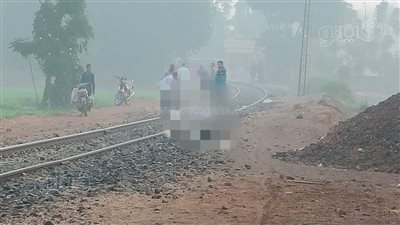 مصرع شخص أسفل عجلات قطار في الباجور