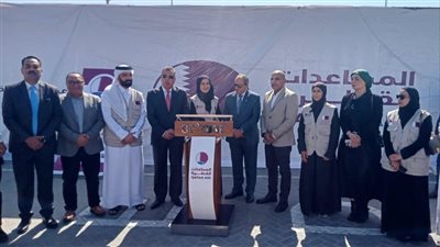 ميناء شرق بورسعيد يستقبل شحنات مساعدات إغاثية قطرية لأهالي غزة