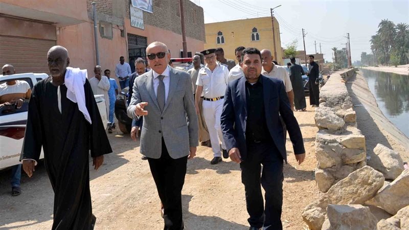زيارة محافظ الأقصر،