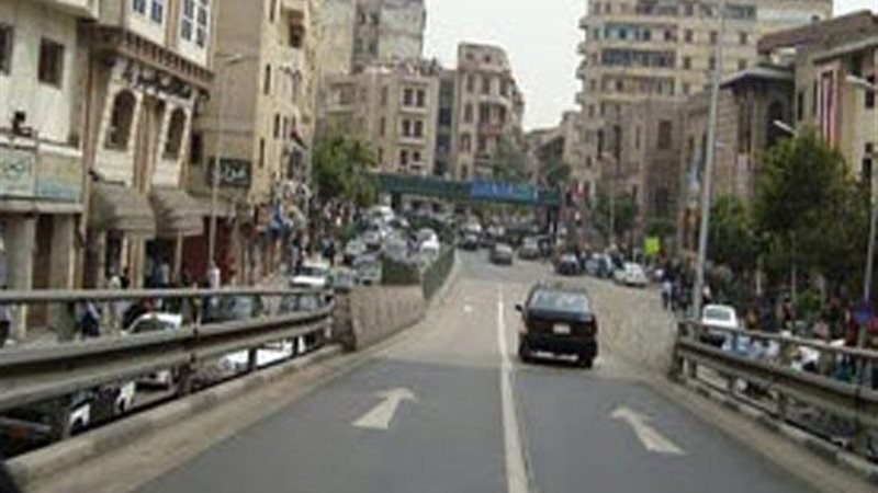 غلق كوبرى الأزهر