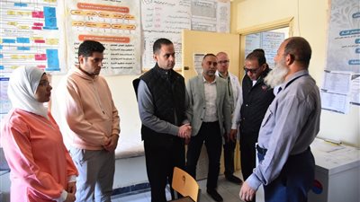 نائب وزير الصحة يتابع تنفيذ مستشفى بغداد ووحدة نخل بشمال سيناء
