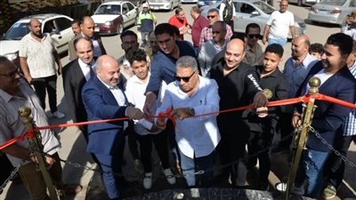 افتتاح المرحلة الأولى لمشروع تطوير ميادين المنصورة لتحسين المشهد الحضري