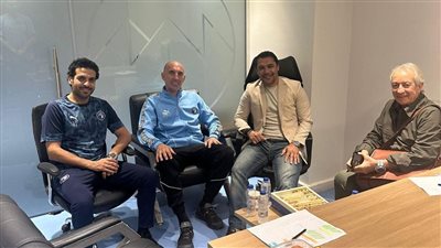 الجهاز الفني لمنتخب مصر المشارك في كأس العرب يزور بيراميدز 