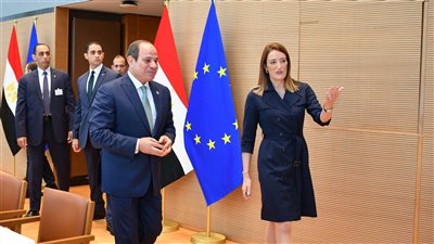 السيسي: نقدر الموقف المشرف للبرلمان الأوروبي الداعم للقضية الفلسطينية