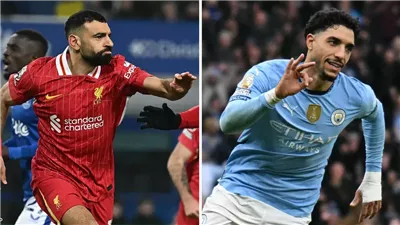 صلاح ضد مرموش، ليفربول يواجه مانشستر سيتي في قمة الدوري الإنجليزي