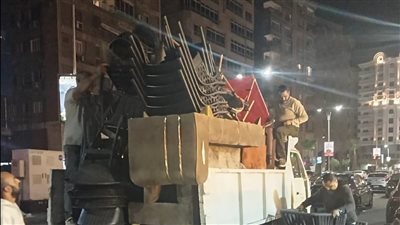 محافظ الجيزة يوجه بحملات مكثفة لرفع إشغالات شارع جزيرة العرب بالمهندسين