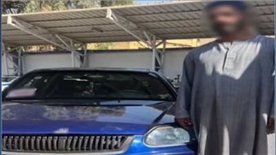  القبض على قائد سيارة أجرة استخدم كشافات خلفية خطيرة فى سوهاج(فيديو)