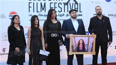 الصور الأولى من ريد كاربت حفل ختام مهرجان الجونة السينمائي 