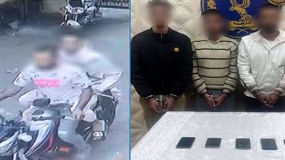 ضبط المتهمين بخطف الهواتف المحمولة بالسيدة زينب (فيديو)