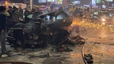 قرارات النيابة في حادث تصادم مروع بطريق السويس الصحراوي 