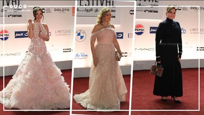 أجمل إطلالات النجمات على ريد كاربت حفل ختام مهرجان الجونة السينمائي (صور) 