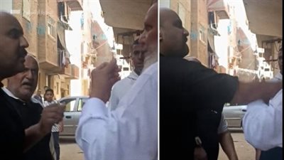 القبض على مالك العقار بطل واقعة صفع مستأجر مسن بـ