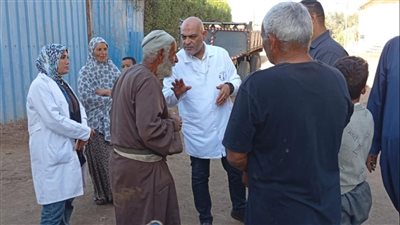 إطلاق الحملة القومية الثالثة لتحصين الماشية ضد الحمى القلاعية والوادي المتصدع بالقليوبية