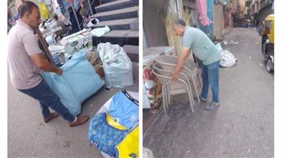 حملات موسعة لرفع الإشغالات وإزالة التعديات بشوارع الشرقية