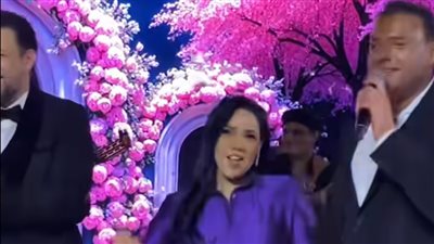 شيماء سيف ترقص مع رامي صبري في حفل زفاف أحمد جمال (فيديو)