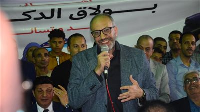 حسام المندوه يدعو أهالي كفر طهرمس إلى ضرورة المشاركة في الانتخابات البرلمانية (فيديو)