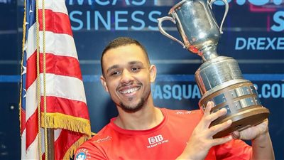 الإسكواش، مصطفى عسل يتوج بكأس بطولة أمريكا المفتوحة 