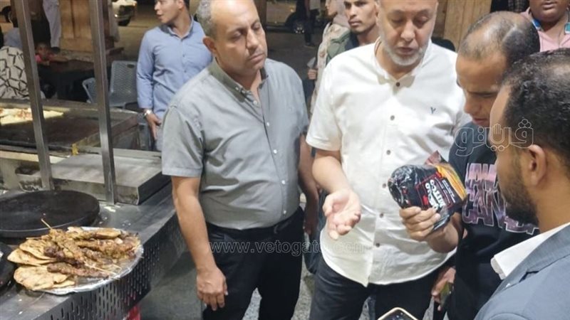 ضبط لحوم فاسدة فى