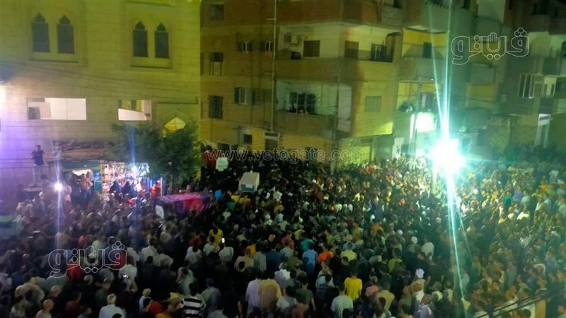 جنازة مهيبة بالشرقية،