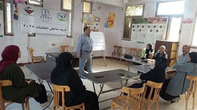 الائتلاف المصري لحقوق الإنسان ينظم تدريبًا لمتابعي انتخابات مجلس النواب ببني سويف
