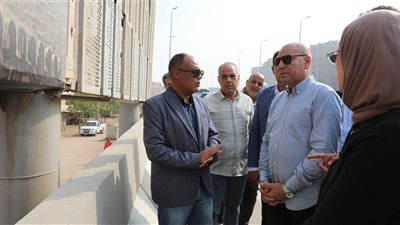 محافظ القاهرة يتفقد تحسين الرؤية البصرية بالدائري قبل افتتاح المتحف المصري الكبير
