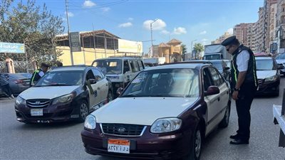 ضبط 75 ألف مخالفة مرورية و72 حالة تعاطي بين السائقين في 24 ساعة