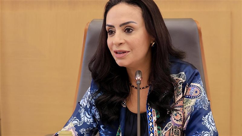 مايا مرسي وزيرة التضامن،