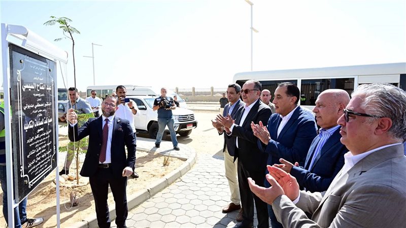 مدبولي يفتتح مصنع