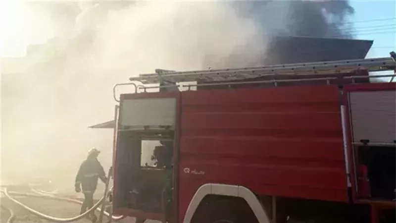 حريق مدرسة بأكتوبر