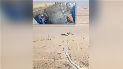 الصحة: تنفيذ عملية إنقاذ معقدة لسائحة إسبانية أصيبت داخل هرم سنفرو بدهشور