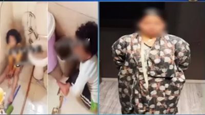 تفاصيل ضبط سيدة بالغربية بعد تداول فيديو لتعديها على طفليها