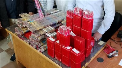 ضبط ألعاب نارية شديدة الخطورة، تموين الفيوم يحرر 75 مخالفة 