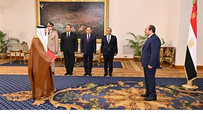 23 سفيرًا جديدًا يسلمون أوراق اعتمادهم للرئيس السيسي (صور)