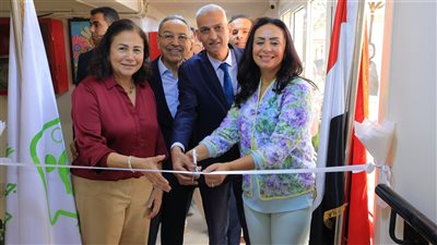 وزيرة التضامن تفتتح وحدة العلاج الطبيعي بدار الهنا لرعاية المسنين بالجيزة (صور)