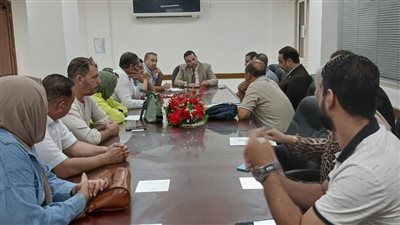 اجتماع موسع لوكيل وزارة التموين بالإسكندرية مع شعبة البقالة والمجمعات الاستهلاكية