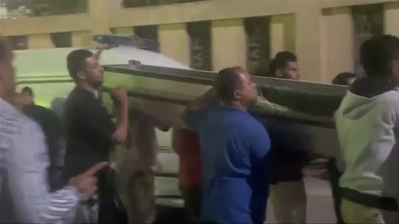 تشييع جثمان طفل ضحية