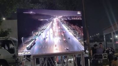 بدء تشغيل شاشات عرض بالميادين لبث مواد توعوية عن المتحف المصري الكبير في الجيزة