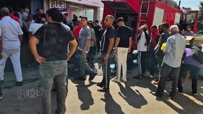 السيطرة على حريق شب داخل محل بالعاشر من رمضان