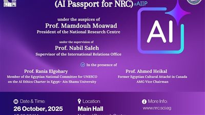 انطلاق البرنامج التدريبي الدولي للذكاء الاصطناعي بين المركز القومي للبحوث ومجموعة AMG